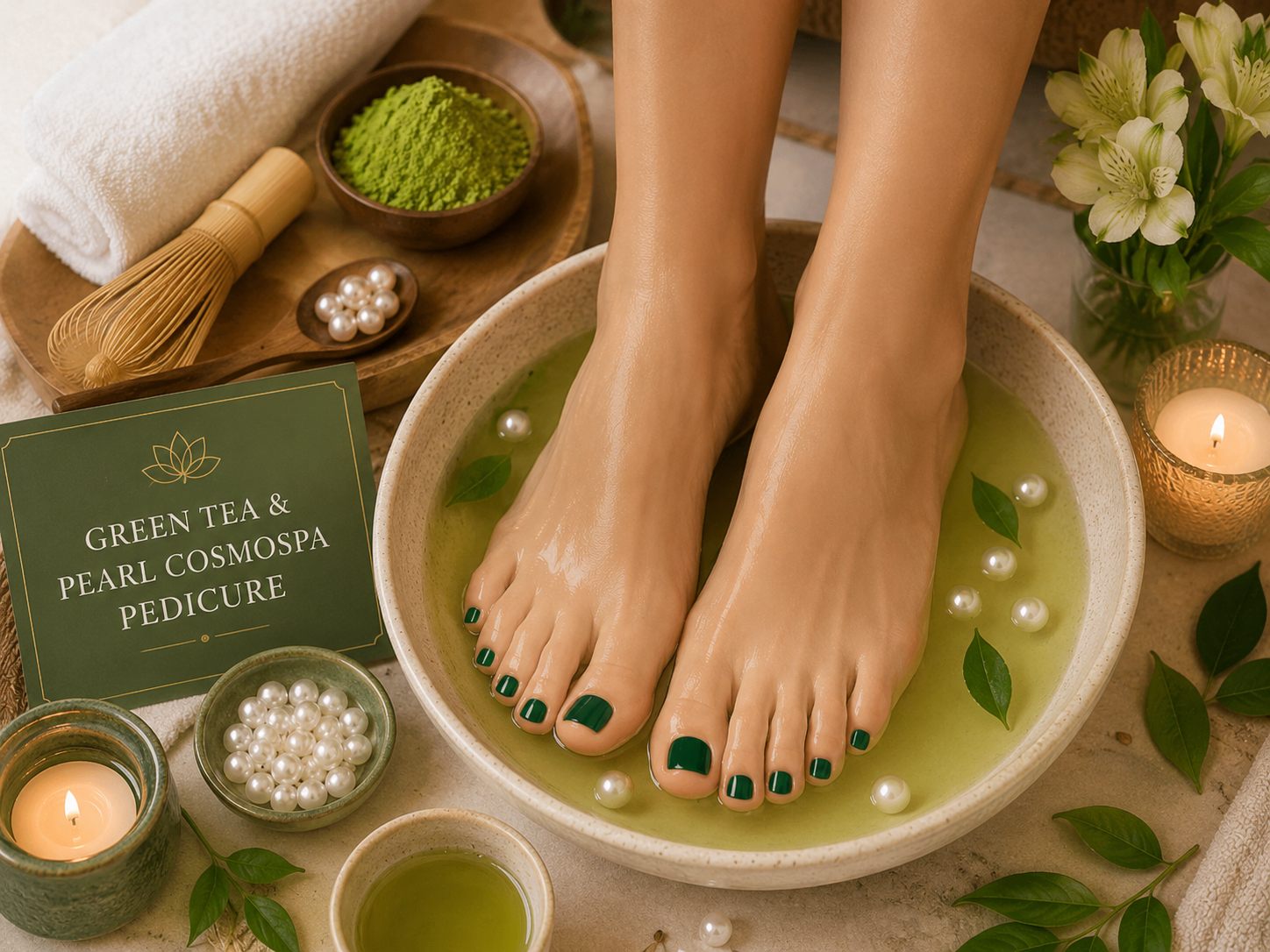 Green Tea & Pearl Spa Pedicure